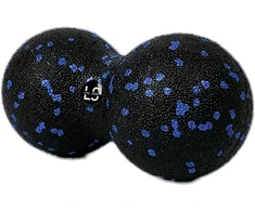 Dvigubas masažinis kamuoliukas, 8 cm