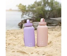 „Line Sport“ stiklinė gertuvė 800 ml, rožinė