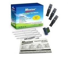 Lipidų tyrimo juostelės su "Mission" matuokliu, 25 vnt.