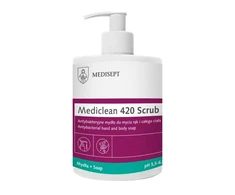 MEDICLEAN 420 Scrub antibakterinis skystas muilas, 500 ml