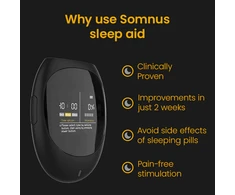 Nerimo, depresijos mažinimo ir miego kokybės gerinimo prietaisas "SOMNUS"