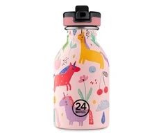24Bottles 24 buteliukai – kolekcija vaikams – Urban Bottle 250 ml w. Sportinis dangtelis – Magic Friends (24B931)
