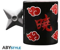 Abysse NARUTO SHIPPUDEN – 3D rankenos puodelis – Akatsuki Shuriken x2
