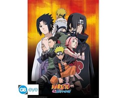Plakatas Abysse NARUTO SHIPPUDEN - Set 2 Posters - Ninjas (52x38)