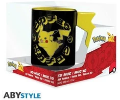 ABYstyle Abysse POKEMON - Puodelio 3D rankena - Pikachu žaibo varžtas