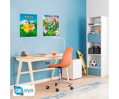 Plakatas Abysse POKEMON - 2 plakatų rinkinys - Aplinkos (52x38)