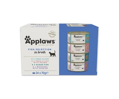 Applaws - Multipack Žuvies sultinio pasirinkimas - 24x70g