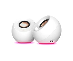 Kompiuterio kolonėlės Creative - Pebble Pro stereofoniniai garsiakalbiai, Baltas