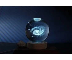 iTotal – krištolo rutulinė lempa – Galaxy – didelė