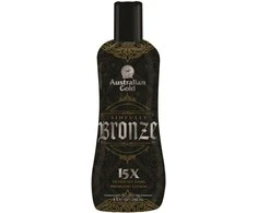 Australian Gold Sinfully Black 15x Deviously Dark Bronzing Lotion Įdegį skatinantis losjonas deginimuisi soliariume, 250 ml