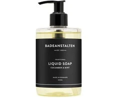 Badeanstalten - skystas muilas - agurkas ir mėta - 300 ml
