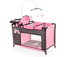 Bayer Design Bayer - Daugiafunkcinė lova lėlėms iki 46 cm (62660AA)