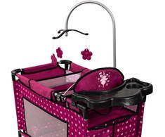 Bayer Design Bayer - Daugiafunkcinė lova lėlėms iki 46 cm (62667AA)