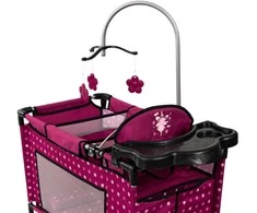 Bayer Design Bayer - Daugiafunkcinė lova lėlėms iki 46 cm (62667AA)