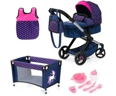 Bayer Design Bayer - Dolls pram Xeo mega set (17054AB)