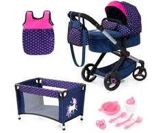 Bayer Design Bayer - Dolls pram Xeo mega set (17054AB)
