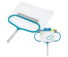 „Bestway 58661 AquaNet Deluxe“ baseino lapų rinkimo tinklas, 50 x 48 x 2,8 cm