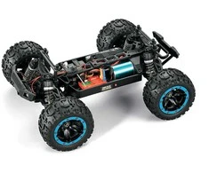 BLACKZON – Slyder MT Turbo 1/16 4WD 2S Brushless – Mėlyna (540209)