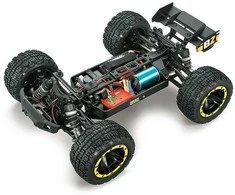 BLACKZON – Slyder ST Turbo 1/16 4WD 2S Brushless – Geltona (540219)