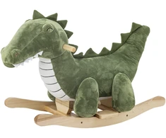 Bloomingville MINI - Arnie Rocking Toy, Crocodile, Žalias, Polyester (82062800)