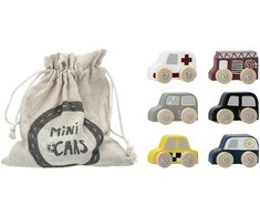 Bloomingville MINI – Avin žaislinis automobilis, pilka, FSC®100%, MDF – (82045931)