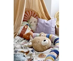 „Bloomingville MINI“ – minkštas žaislas „Charlie“, rudas, medvilninis – (82054124)