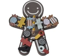 „Bloomingville MINI“ žaidimų rinkinys, maistas, rudas, MDF (82053024)
