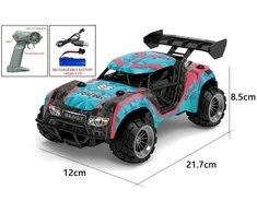 TEC-TOY - R/C 1:20 2,4GHz 3,7V Li-ion - Mėlyna/pink (471411)