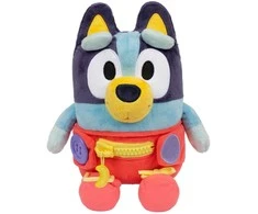 Bluey - meškiukas kūdikiams su sauskelnėmis, 25 cm (90334)