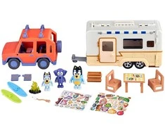 bluey – Family 4WD and Caravan playset (90130)