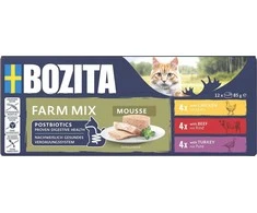 BOZITA Mousse Mix ocean – šlapias kačių maistas – 12x85g