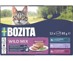 Bozita - Mišrios laukinės mėsos putėsiai - 12 x 85 g