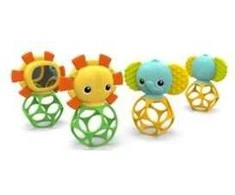 Bright Stars Bright Starts – OBALL – Character Oball Teether 2pk – (BS-16762)