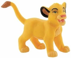 „Bullyland“ – „Disney“ jaunoji Simba (4 cm) (12254)