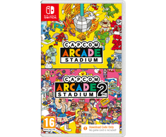 Capcom Arcade Stadium 1 and 2 (Code in a box) - Nintendo Switch