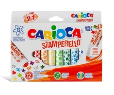 Carioca - Antspaudų žymeklis, 12 vnt (809423)
