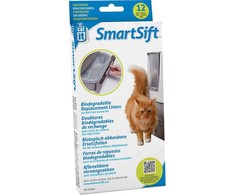CATIT - Biologiškai skaidūs pakaitiniai įklotai (apačia) Smart Sift 12st - (775.1072)