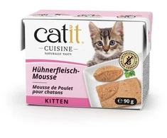 Catit - Catit Cuisine Premium šlapias ėdalas kačiukams - vištienos ir kalakutienos putėsiai - 90 g