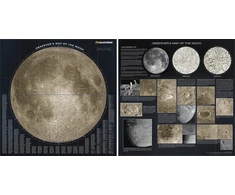KNYGA Celestron – Mėnulio žemėlapis