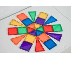 Geomag Connetix - Rainbow Mini Pack 24 Pieces - (CT-R-00024-MI)