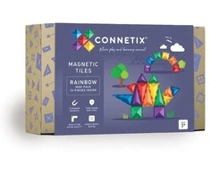 Geomag Connetix - Rainbow Mini Pack 24 Pieces - (CT-R-00024-MI)