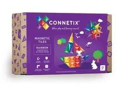 Magnetinis konstruktorius Connetix  Rainbow Starter Pack, 60 dalių