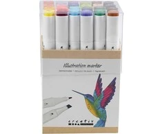 Creative Toys Craft komplektas - Piešimo rašalas 24 vnt. (37378)