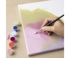 „Creativ“ (Rinkinys) Ištempta drobė su rėmu - dydis 15,8x23,8 cm - 280 g - baltas (25732)