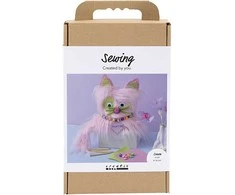 Creativ Craft Kit Sewing - Cat - assorted colours (977882)