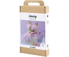 „Creativ“ siuvimo rinkinys – katė – įvairių spalvų (977882)