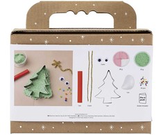 Creativ Mini Craft Kit Modelling - Christmas medžio monster - assorted colours (977829)