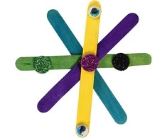 Creative Toys „Pasidaryk pats“ rinkinys – blizgučių ir medžio pagaliukų mega rinkinys (97435)