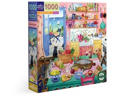 eeBoo – Dėlionė 1000 vnt. – Rožinė virtuvė – (EPZTPNK)