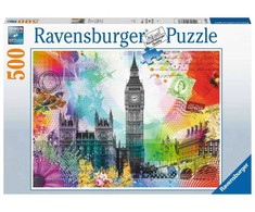 Ravensburger Dėlionė 500 vnt. - Londono atvirukas